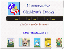 Tablet Screenshot of conservativechildrensbooks.com